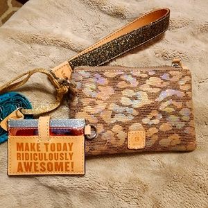Consuela iris wristlet